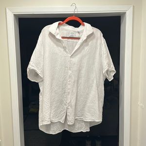 White Linen Shirt